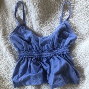 Blue Babydoll Tank
